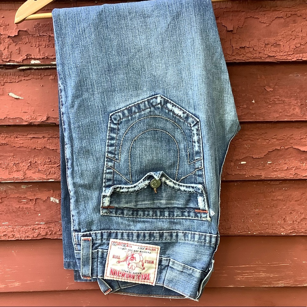 36x33 True Religion Joey Jeans